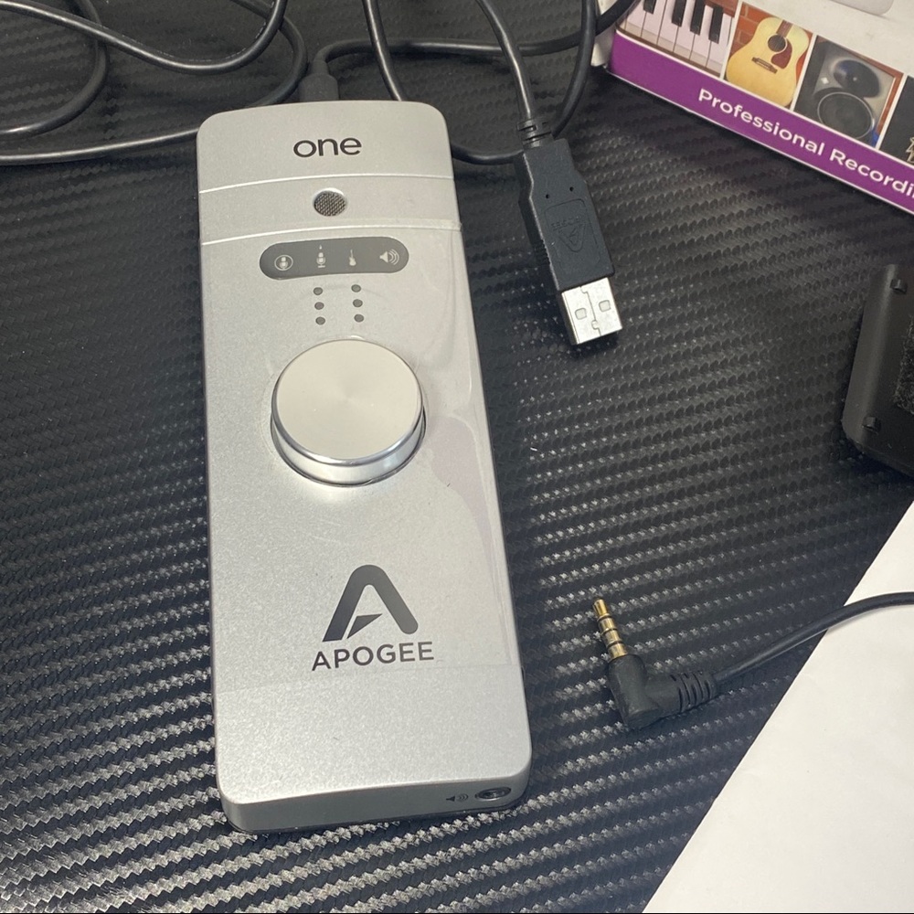 Apogee ONE-MAC Audio Interface/ Microphone - Silver Color With Original Box